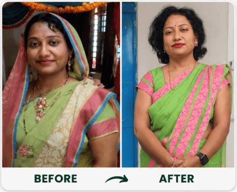 Himanshi Sharma transformation